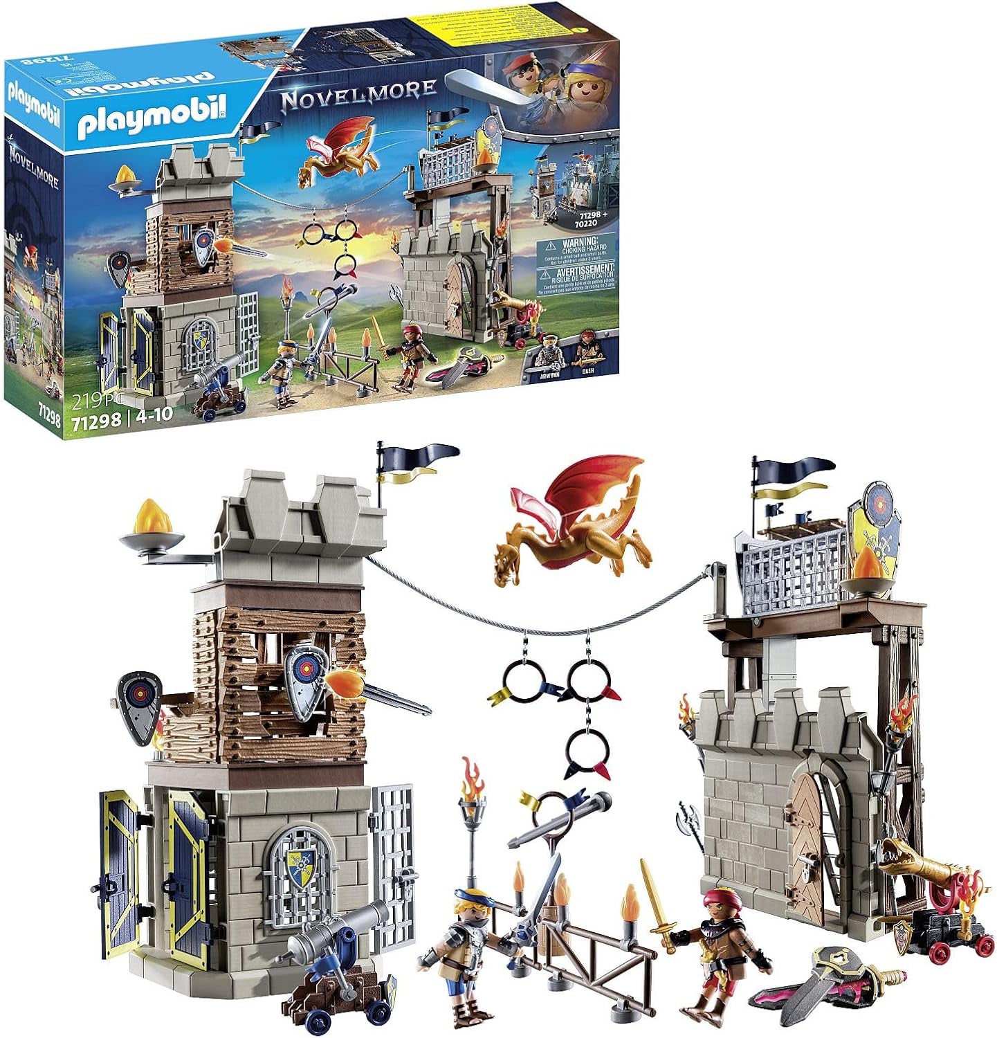 Playmobil 71298 Novelmore vs. Burnham Raiders - Turnierarena von Playmobil