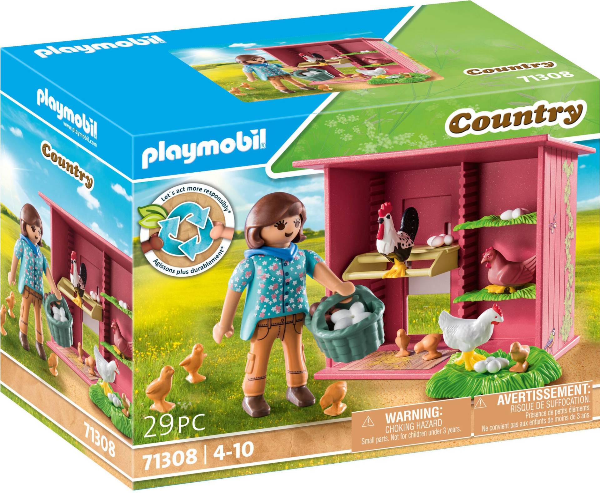 Playmobil 71308 Country Hühner mit Küken Playmobil 71308 Country Hühner mit Küken von Playmobil