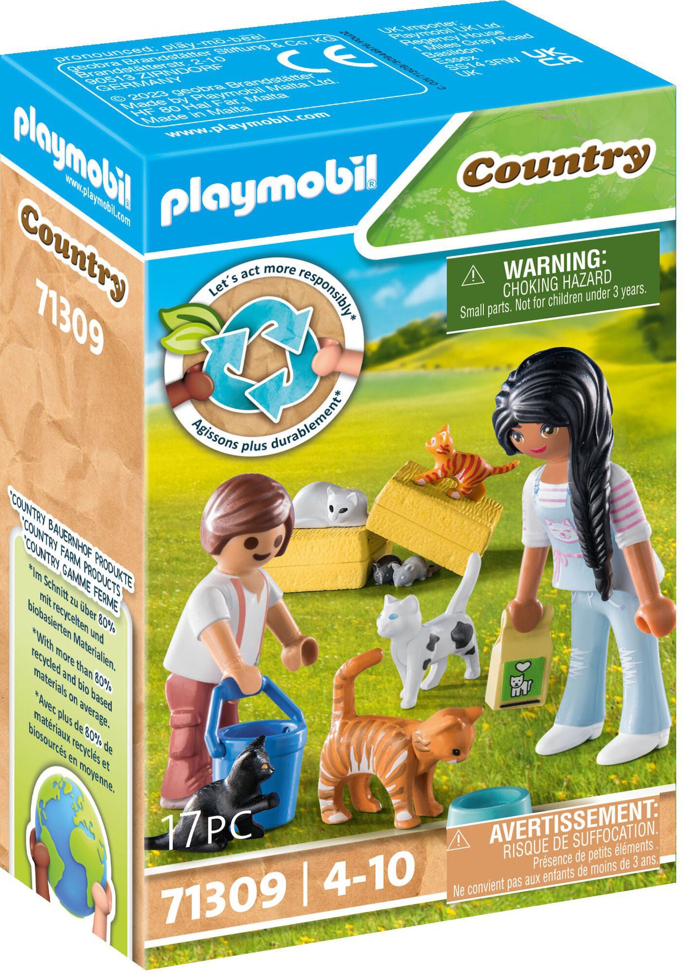 Playmobil 71309 Country Katzenfamilie Spielset von Playmobil