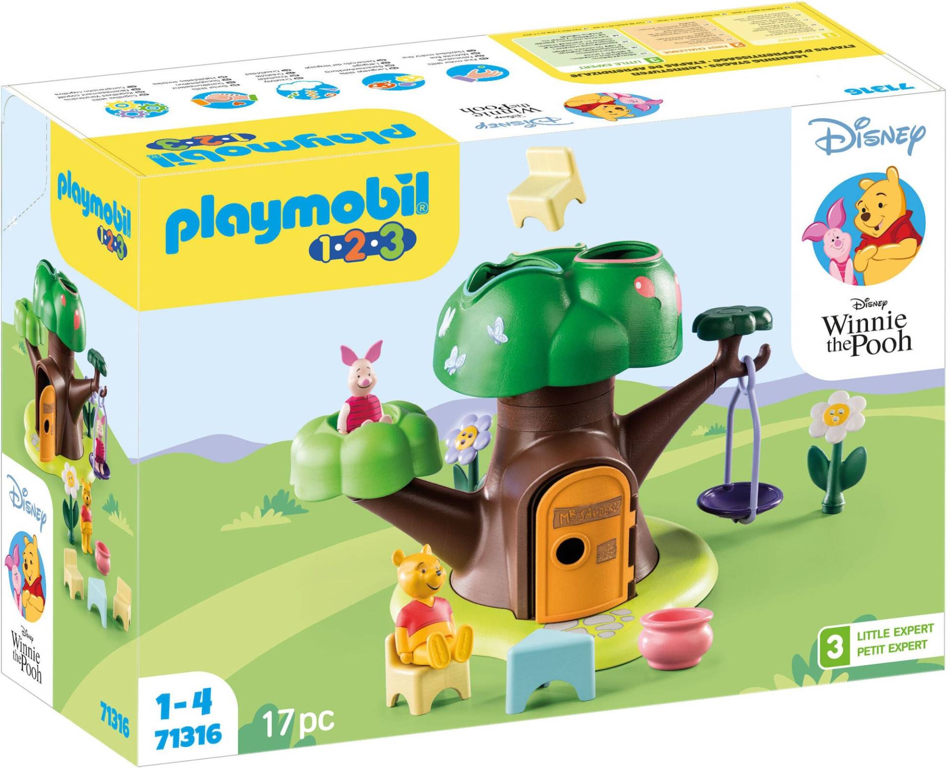 Playmobil 71316 1.2.3 &  Disney: Winnies &  Ferkels Baumhaus von Playmobil