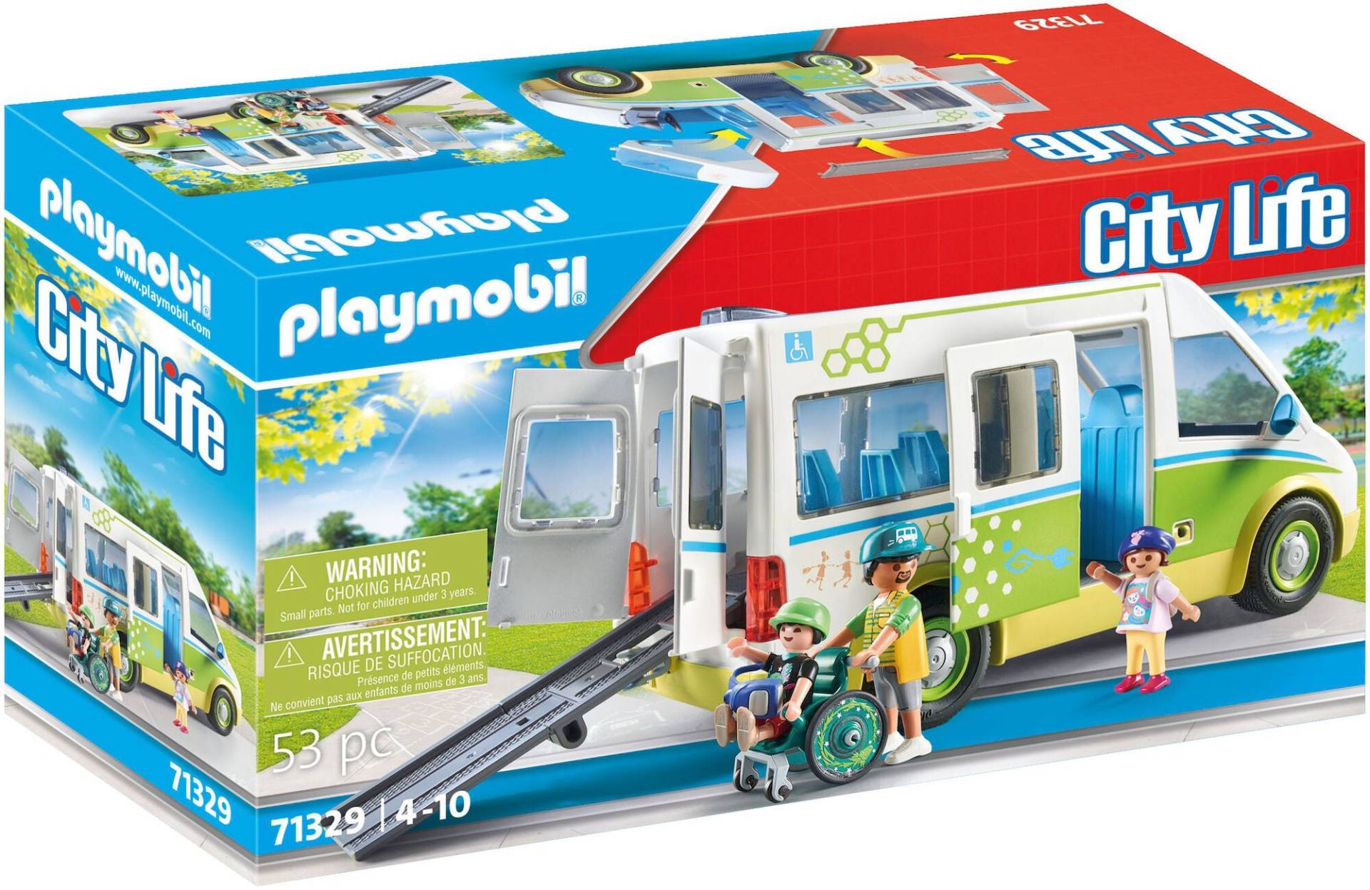Playmobil 71329 City Life Baukasten Schulbus Playmobil 71329 City Life Baukasten Schulbus von Playmobil