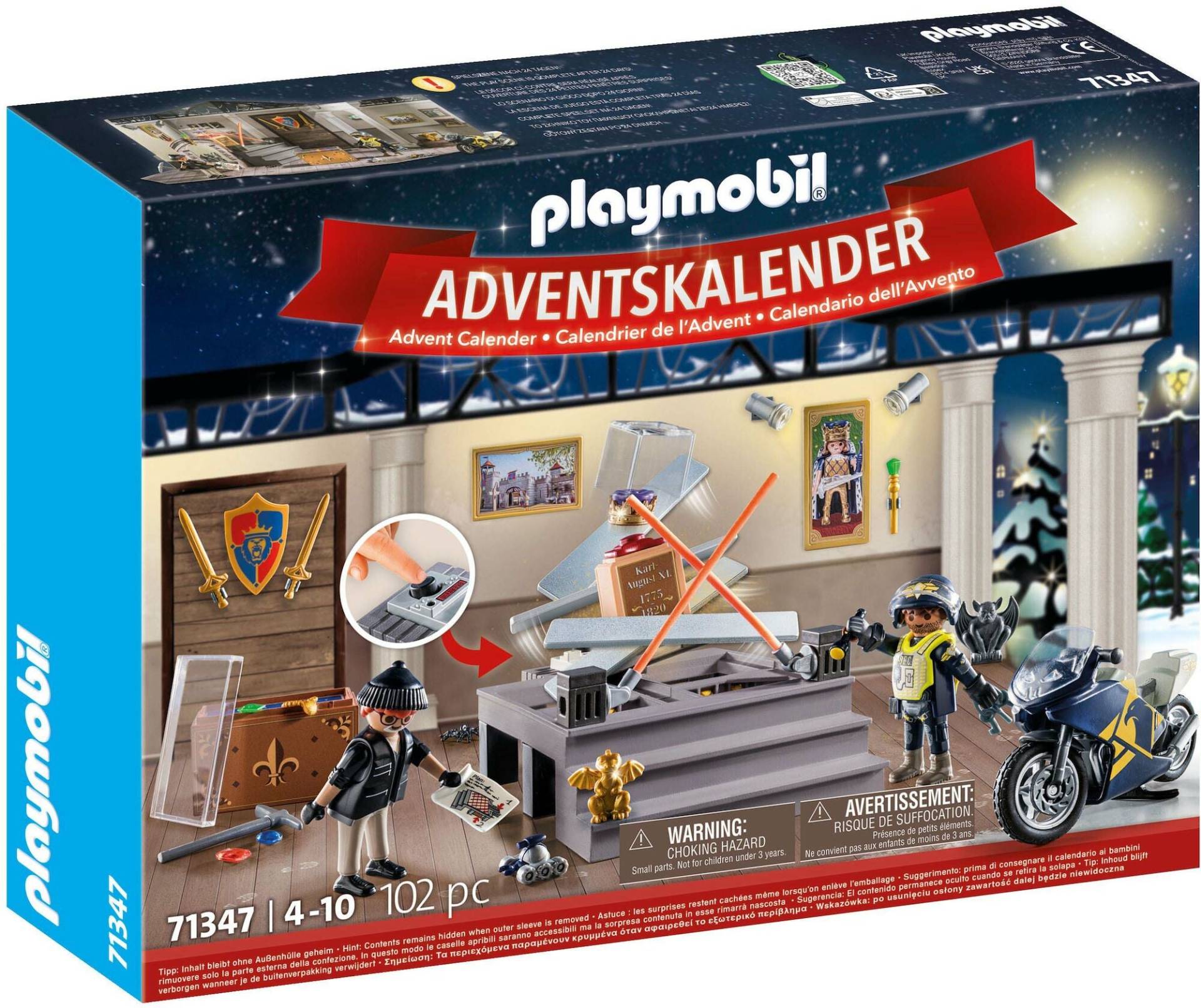 Playmobil 71347 Adventskalender Polizei Museumsdiebstahl Playmobil 71347 Adventskalender Polizei Museumsdiebstahl von Playmobil