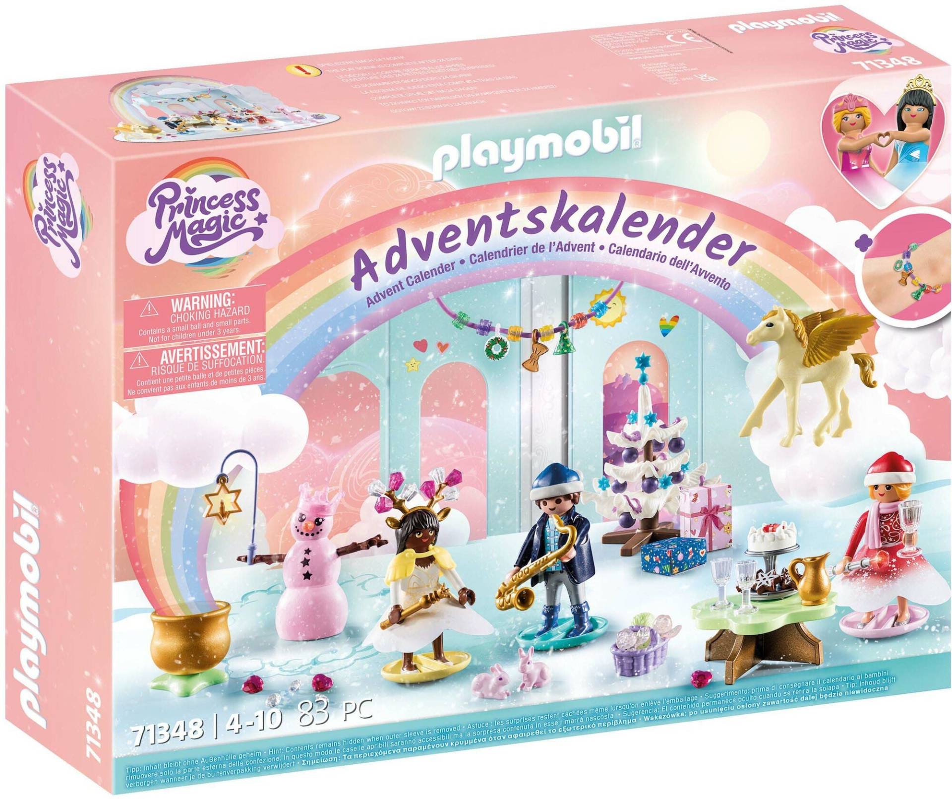 Playmobil 71348 Princess Magic Adventskalender Weihnachtsfest unter dem Regenbogen Playmobil 71348 Princess Magic Adventskalender Weihnachtsfest unter dem Regenbogen von Playmobil