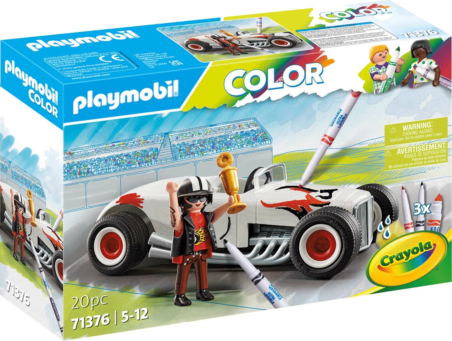 Playmobil 71376 Baukasten Color: Rennauto von Playmobil