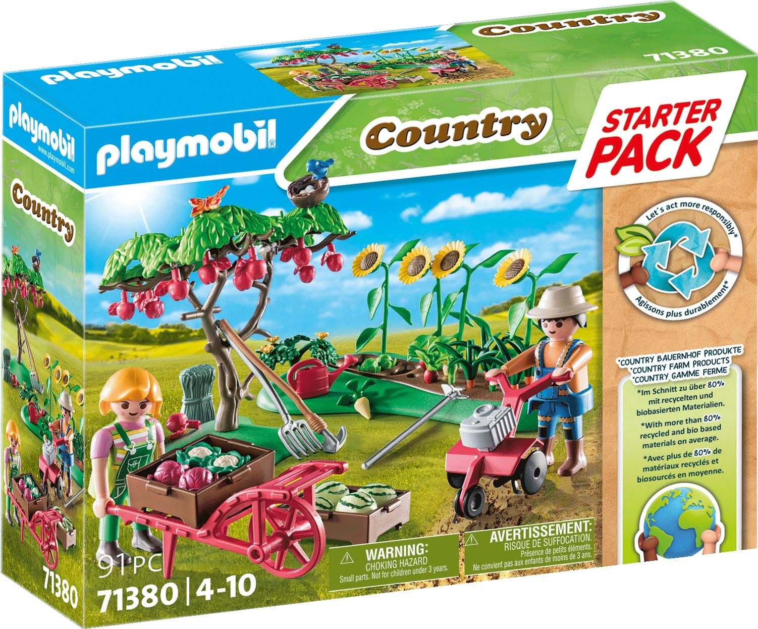 Playmobil 71380 Country Starter Pack Baukasten Gemüsegarten Playmobil 71380 Country Starter Pack Baukasten Gemüsegarten von Playmobil