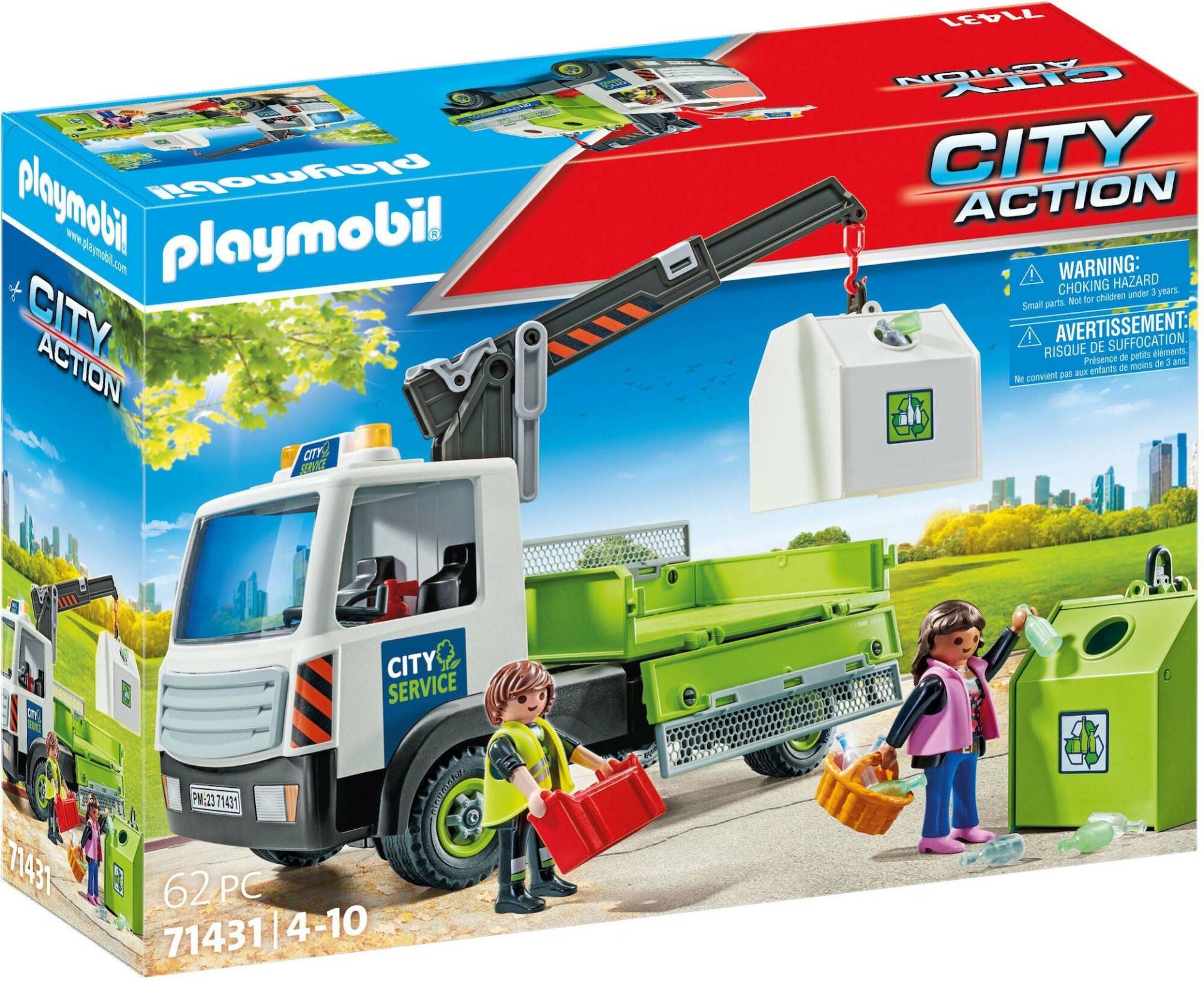 Playmobil 71431 City Life Altglas-LKW mit Container von Playmobil