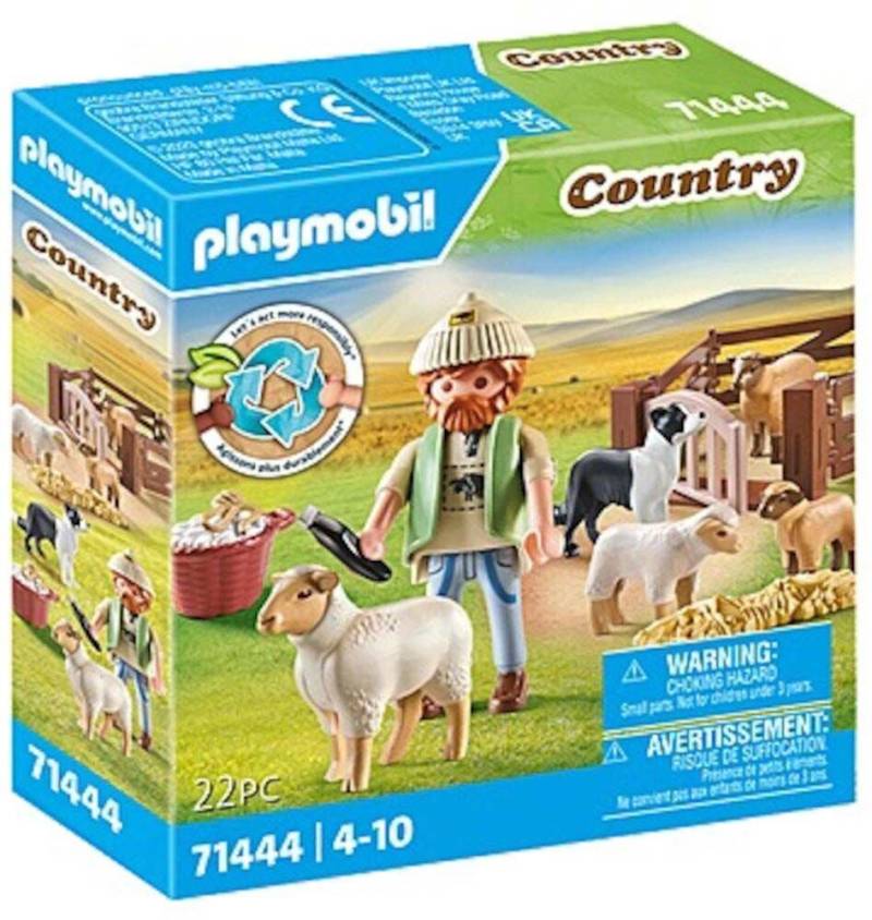 Playmobil 71444 Country Baukasten Junger Schäfer mit Schafen von Playmobil