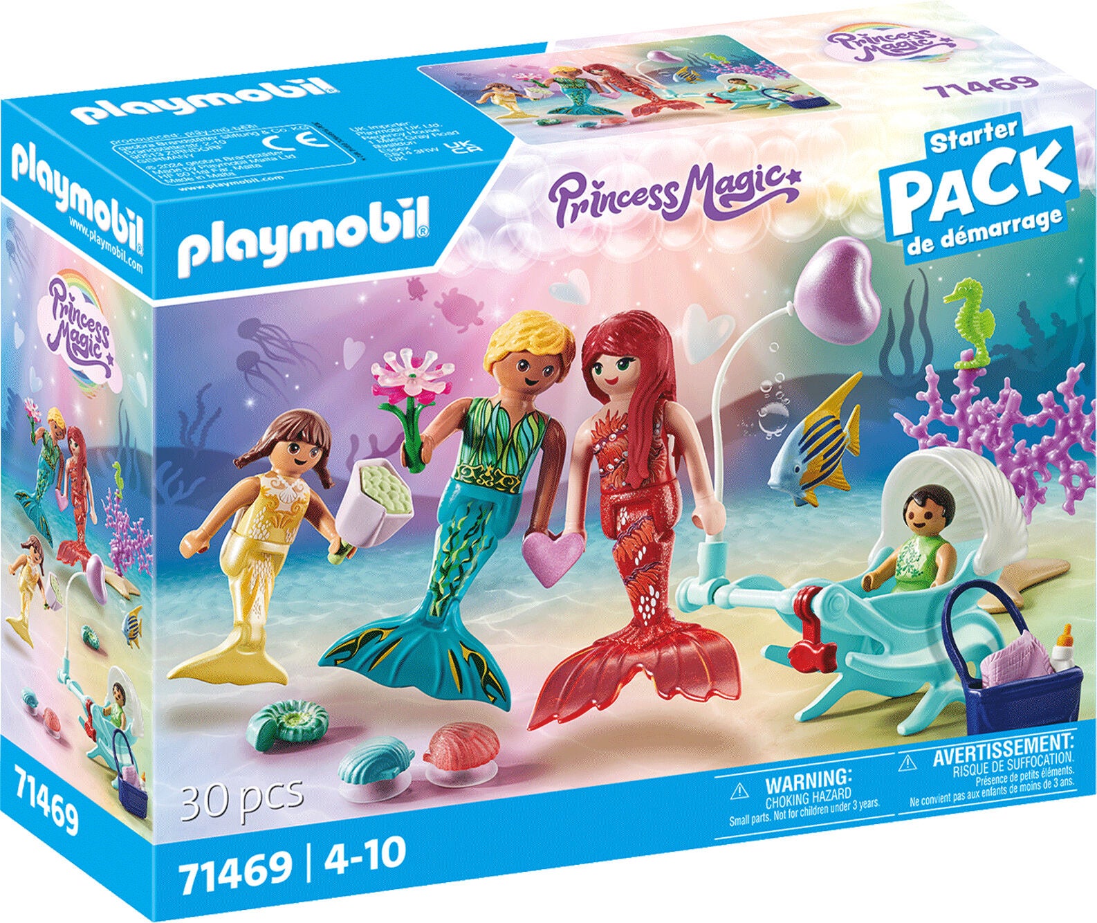 Playmobil 71469 Princess Magic Bausatz Liebevolle Meerjungfrauenfamilie von Playmobil
