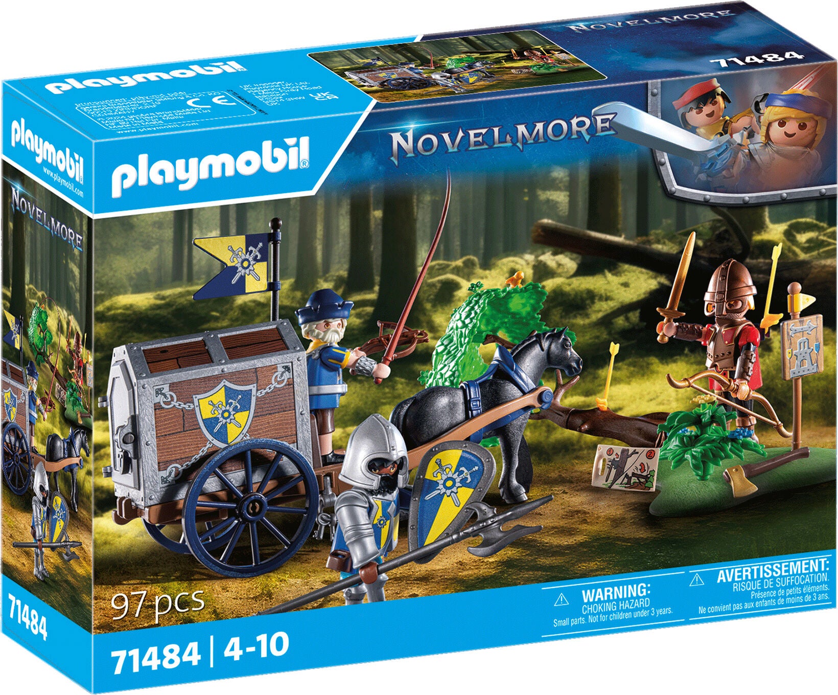 Playmobil 71484 Novelmore Baukasten Überfall auf Transportwagen von Playmobil