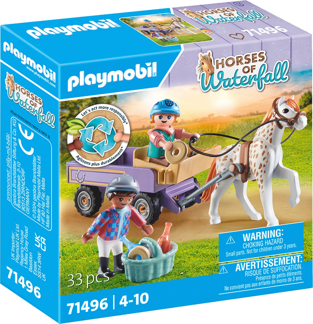 Playmobil 71496 Horses of Waterfall Bausatz Ponykutsche Playmobil 71496 Horses of Waterfall Bausatz Ponykutsche von Playmobil