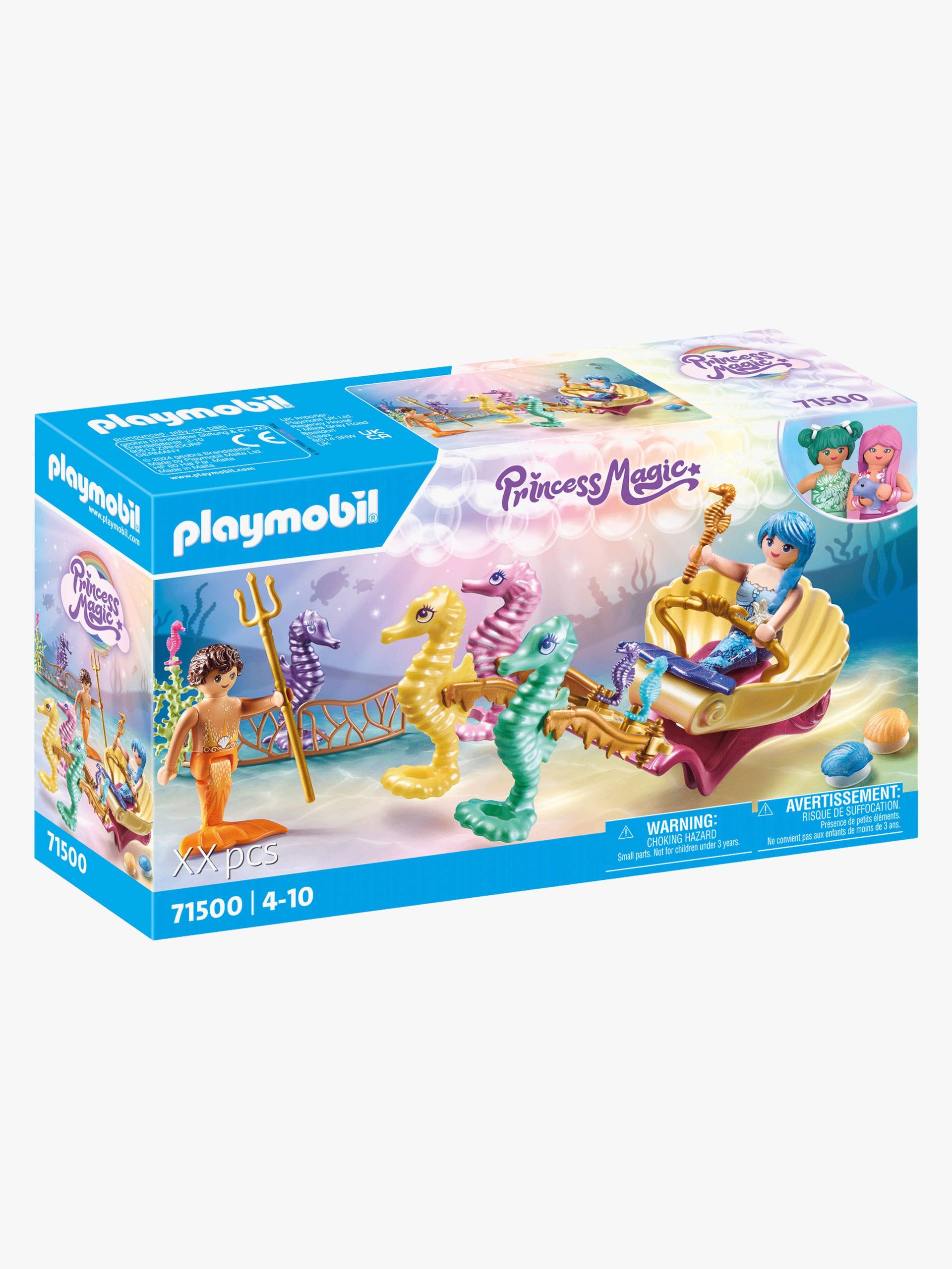Playmobil 71500 Princess Magic Bausatz Meeresbewohner mit Seepferdchenkutsche Playmobil 71500 Princess Magic Bausatz Meeresbewohner mit Seepferdchenkutsche von Playmobil