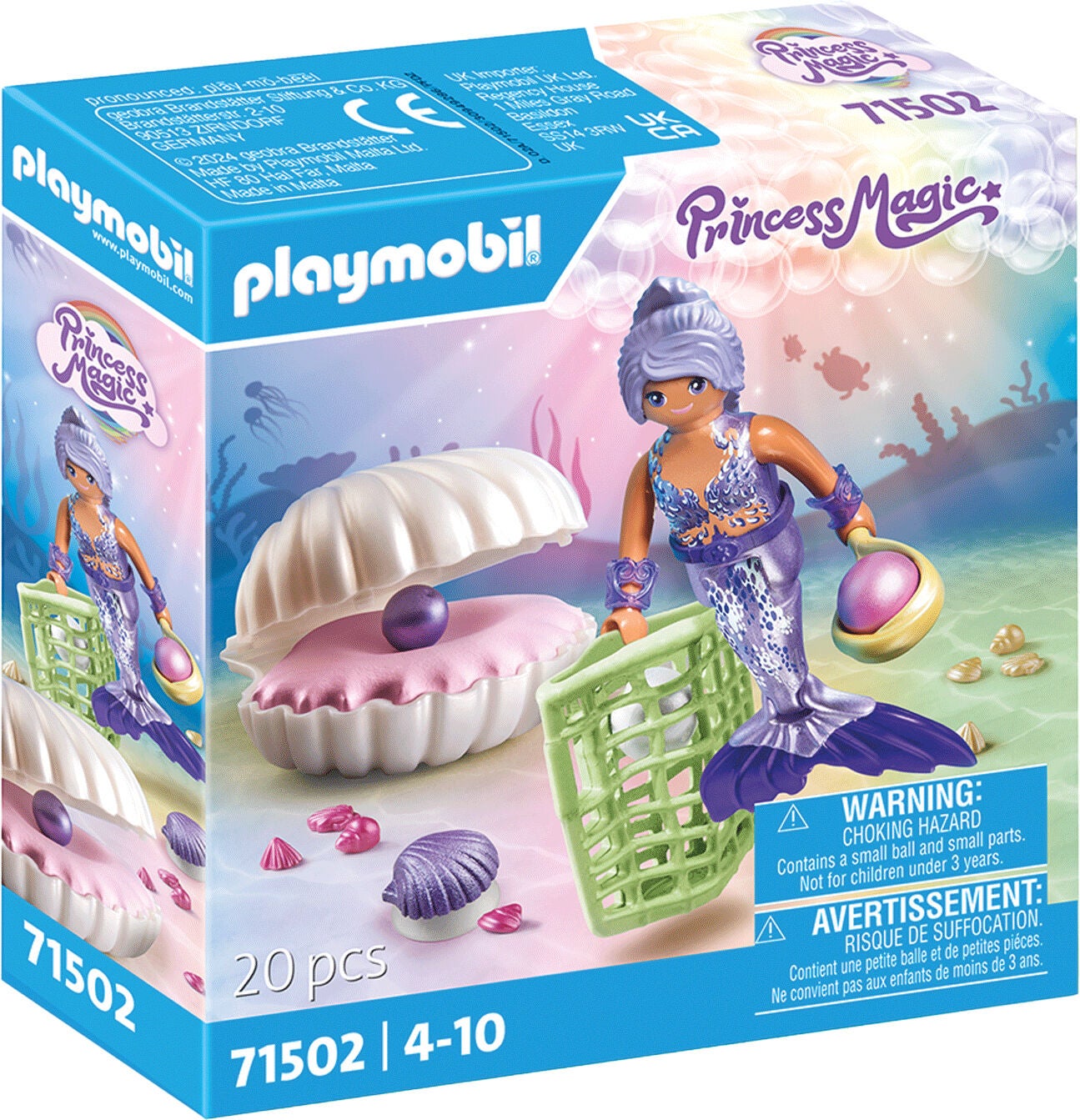 Playmobil 71502 Princess Magic Bausatz Meerjungfrau mit Perlmuschel von Playmobil