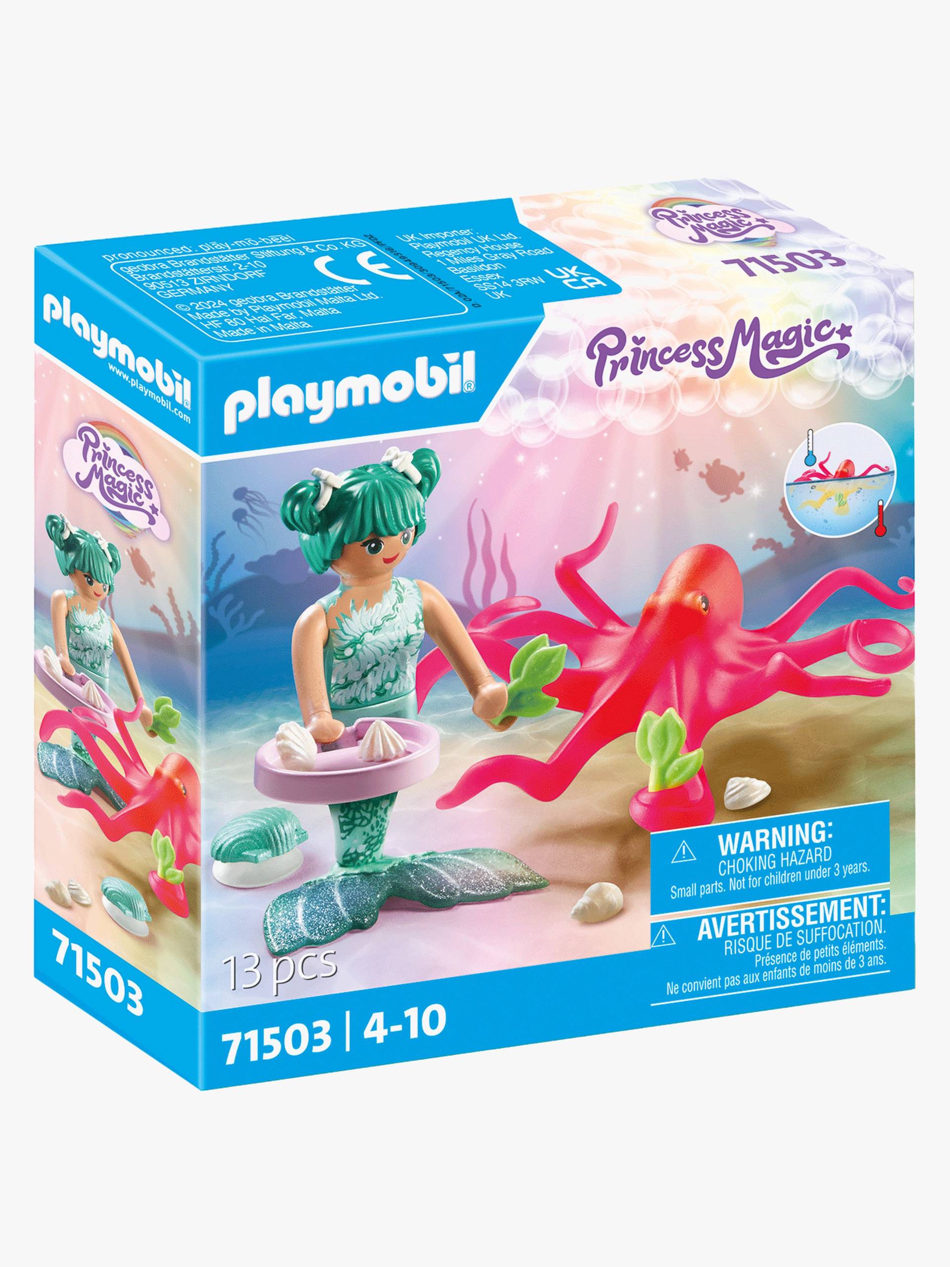 Playmobil 71503 Princess Magic Baukasten Meerjungfrau mit Farbwechselkrake von Playmobil