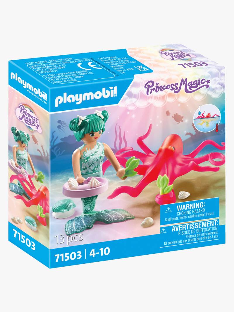 Playmobil 71503 Princess Magic Baukasten Meerjungfrau mit Farbwechselkrake Playmobil 71503 Princess Magic Baukasten Meerjungfrau mit Farbwechselkrake von Playmobil