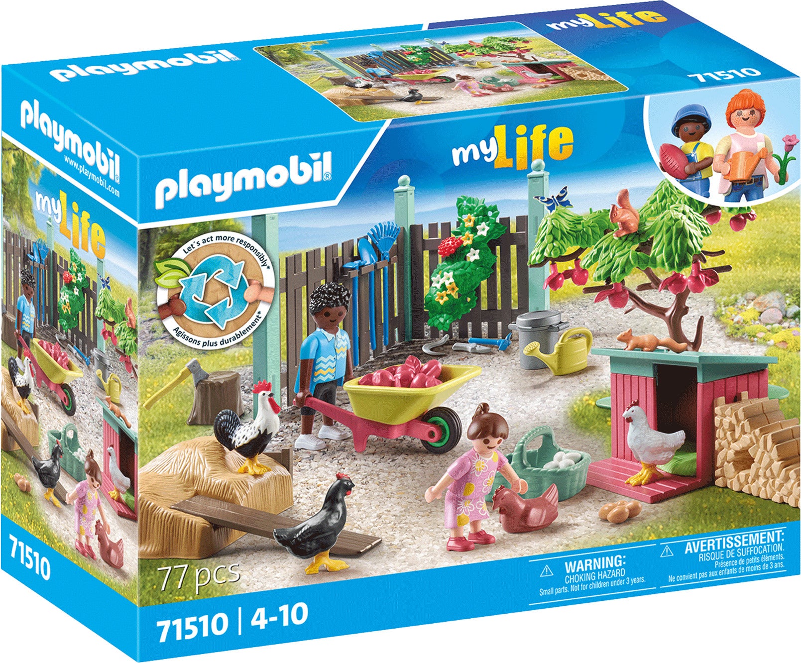 Playmobil 71510 My Life Bausatz Kleine Hühnerfarm im Tiny Haus Garten Playmobil 71510 My Life Bausatz Kleine Hühnerfarm im Tiny Haus Garten von Playmobil
