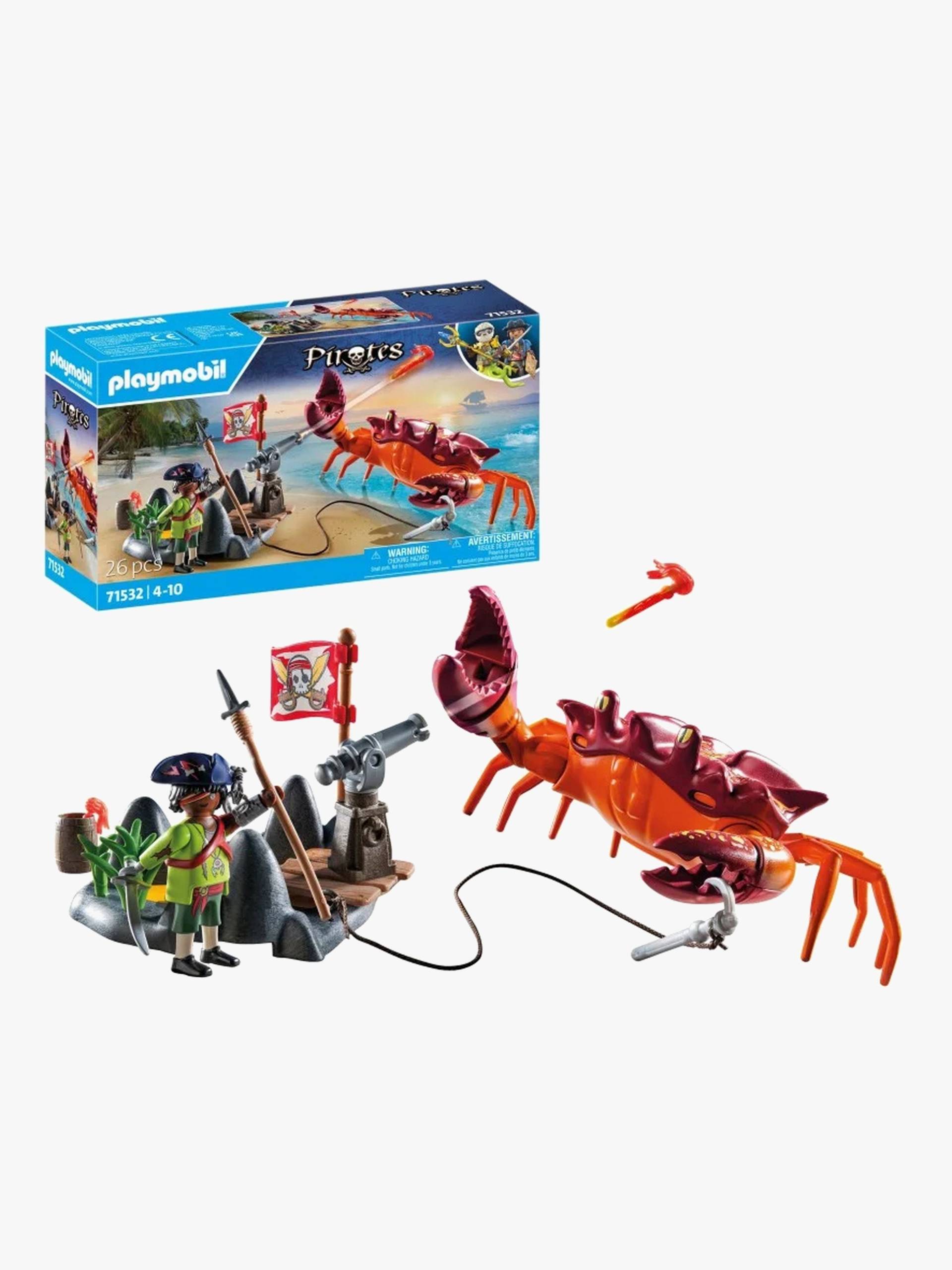 Playmobil 71532 Pirates Bausatz Kampf Gegen Die Gigantische Krabbe Playmobil 71532 Pirates Bausatz Kampf Gegen Die Gigantische Krabbe von Playmobil