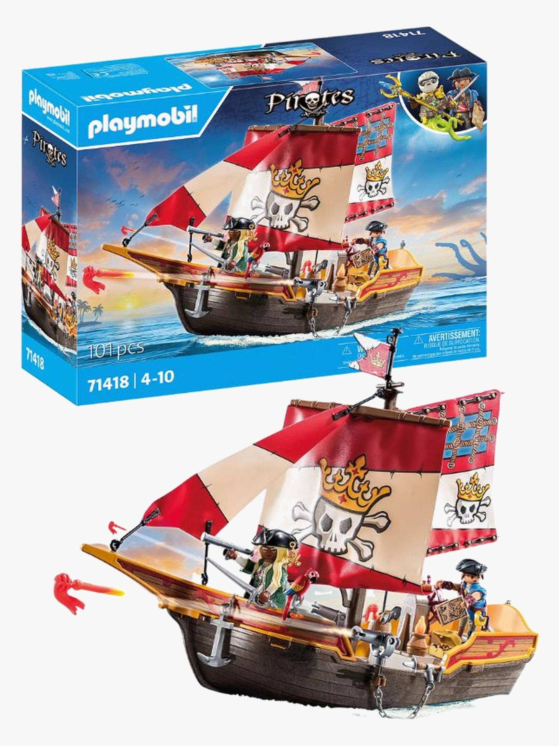 Playmobil 71533 Pirates Bausatz Piraten – My Figures von Playmobil