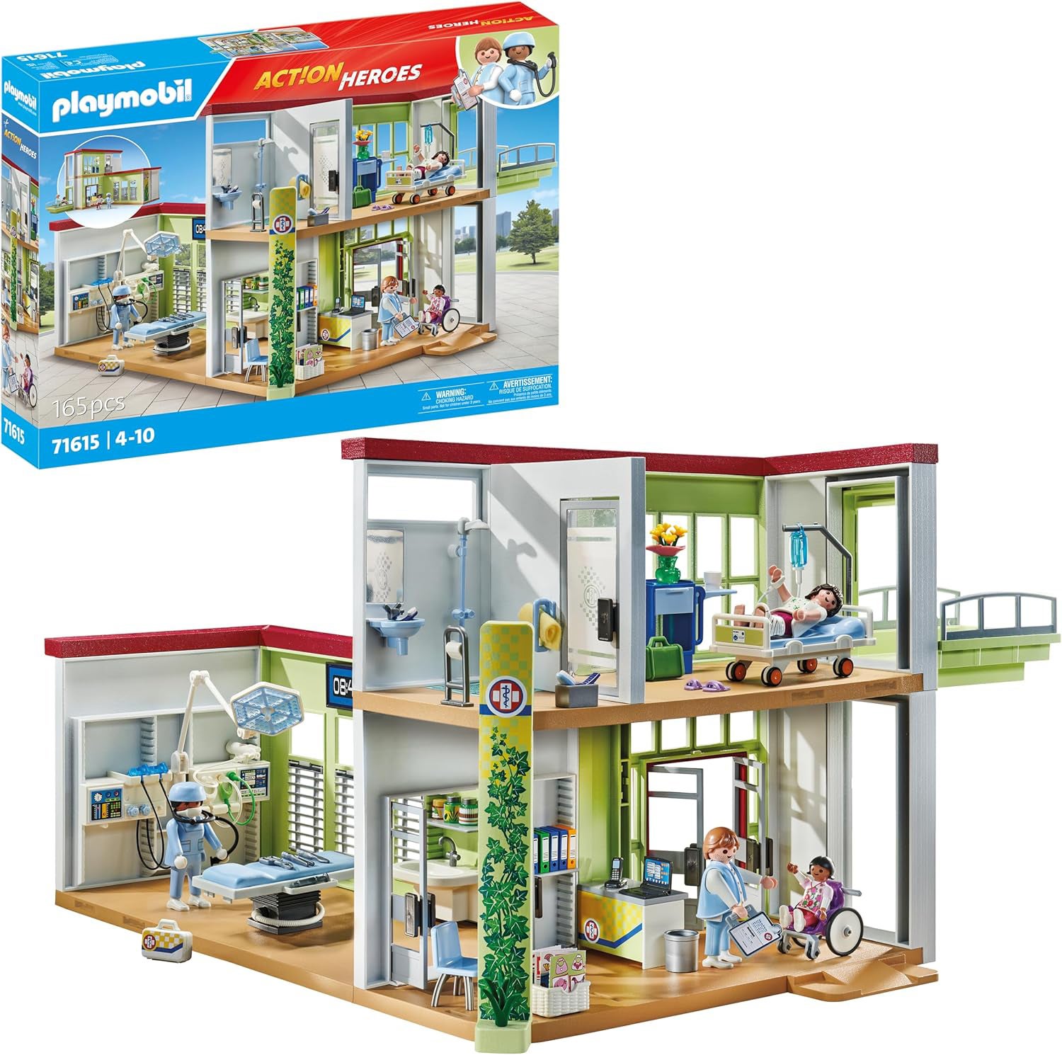 Playmobil 71615 Bausatz Modernes Krankenhaus Playmobil 71615 Bausatz Modernes Krankenhaus von Playmobil