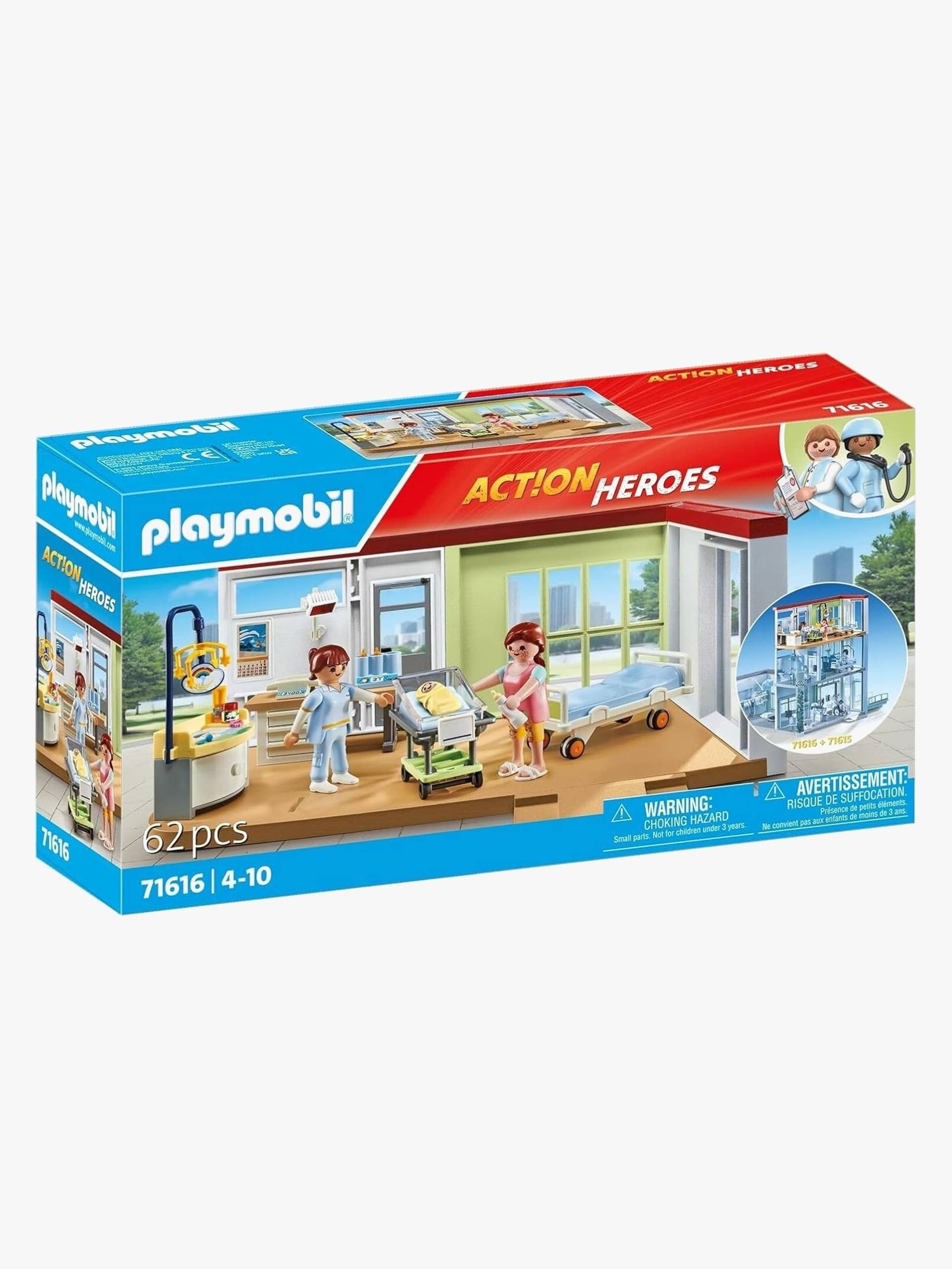Playmobil 71616 Action Heroes Bausatz Entbindungsstation von Playmobil