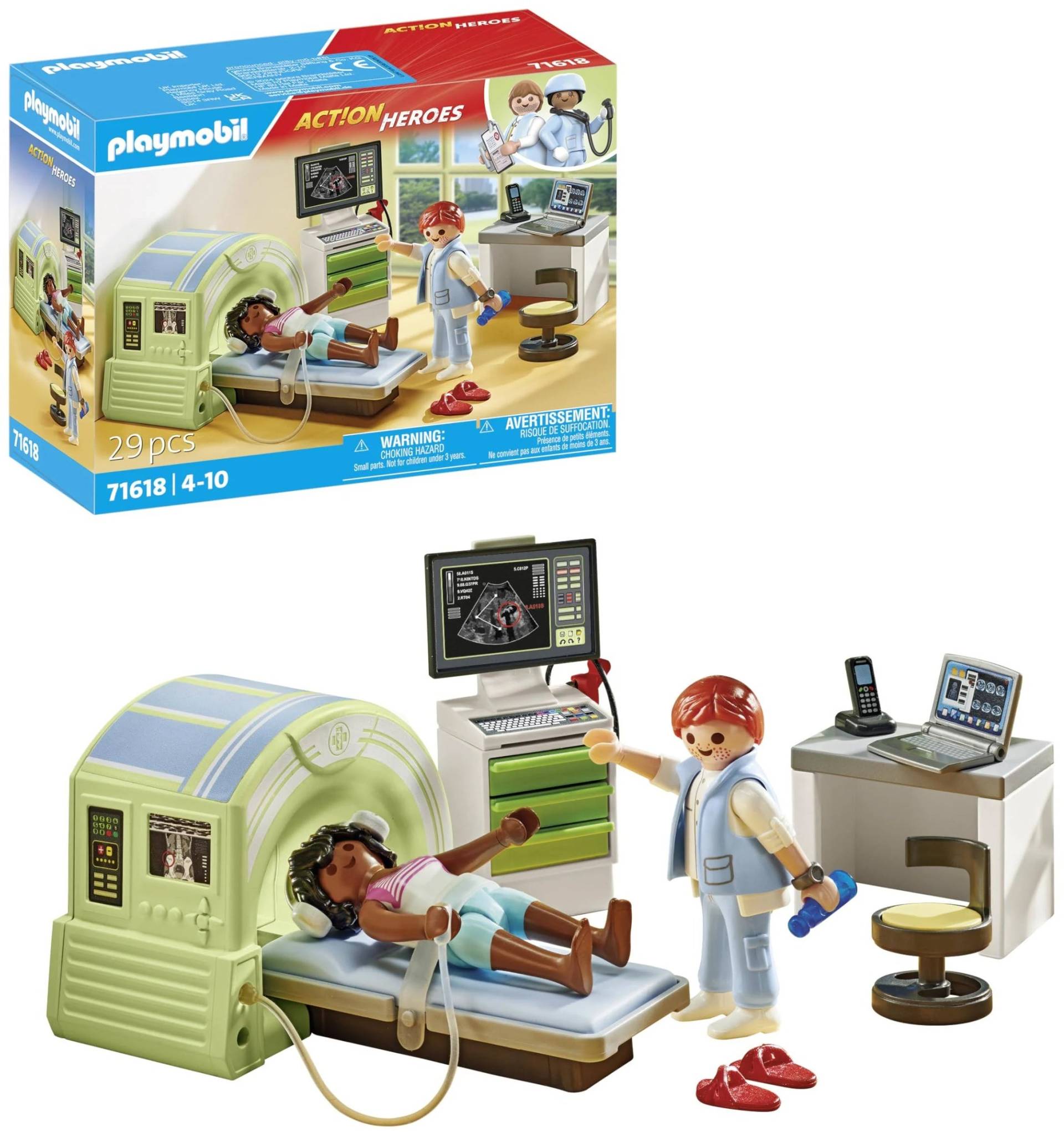 Playmobil 71618 Action Heroes Bausatz MRT mit Patient Playmobil 71618 Action Heroes Bausatz MRT mit Patient von Playmobil