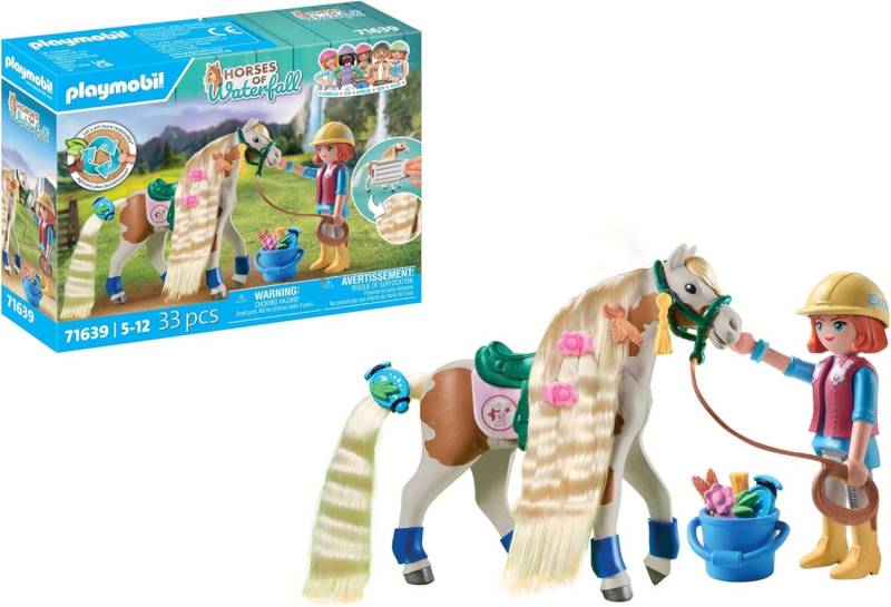 Playmobil 71639 Horses of Waterfall Ellie &  Pferd mit Kreppeisen von Playmobil