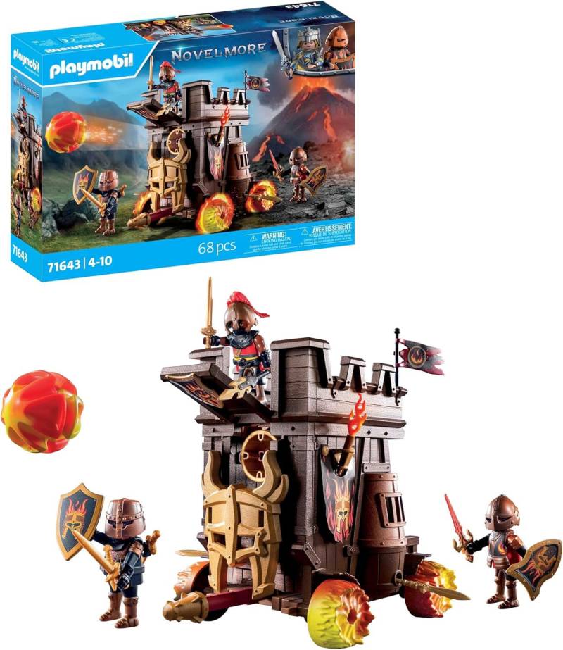 Playmobil 71643 Novelmore Bausatz Angriffswagen mit Feuerkanone von Playmobil