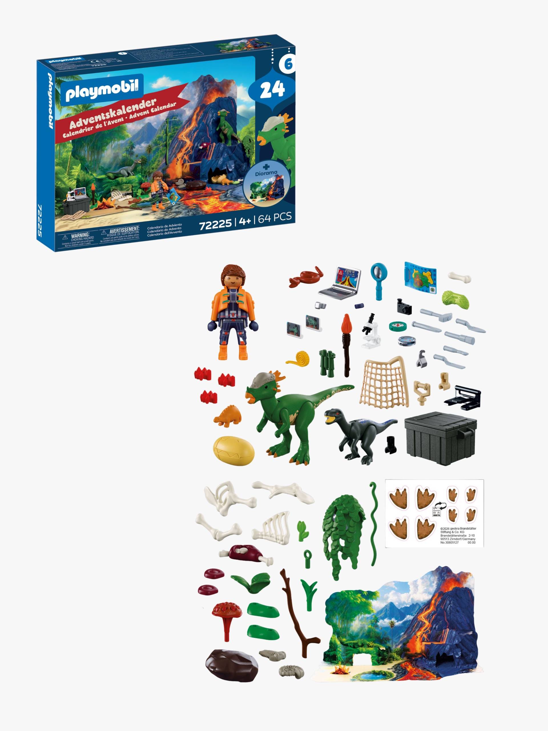 Playmobil 72225 Adventskalender 2026 Dino-Expedition von Playmobil