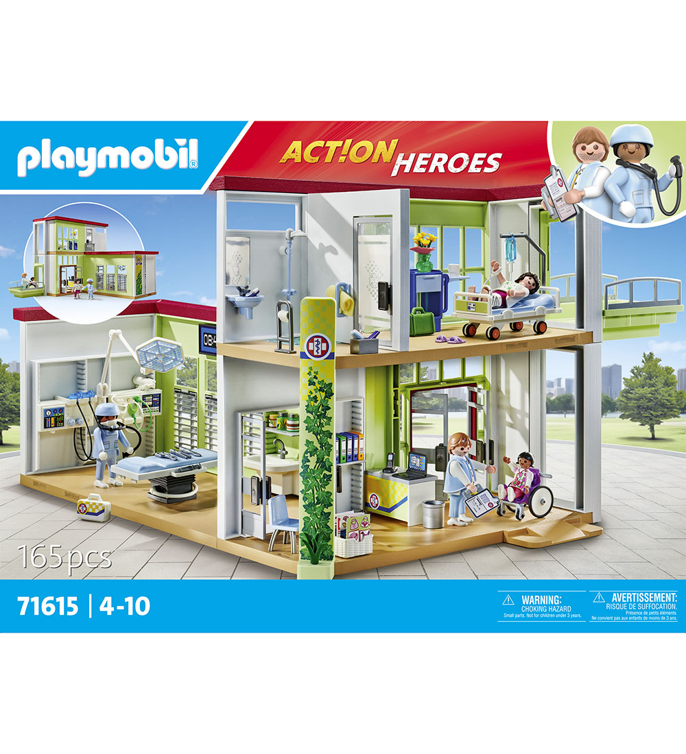 Playmobil Action Heroes - Modernes Krankenhaus - 71615 - 165 Tei - Playmobil - One Size - Spielzeug Playmobil Action Heroes - Modernes Krankenhaus - 71615 - 165 Tei - Playmobil - One Size - Spielzeug von Playmobil
