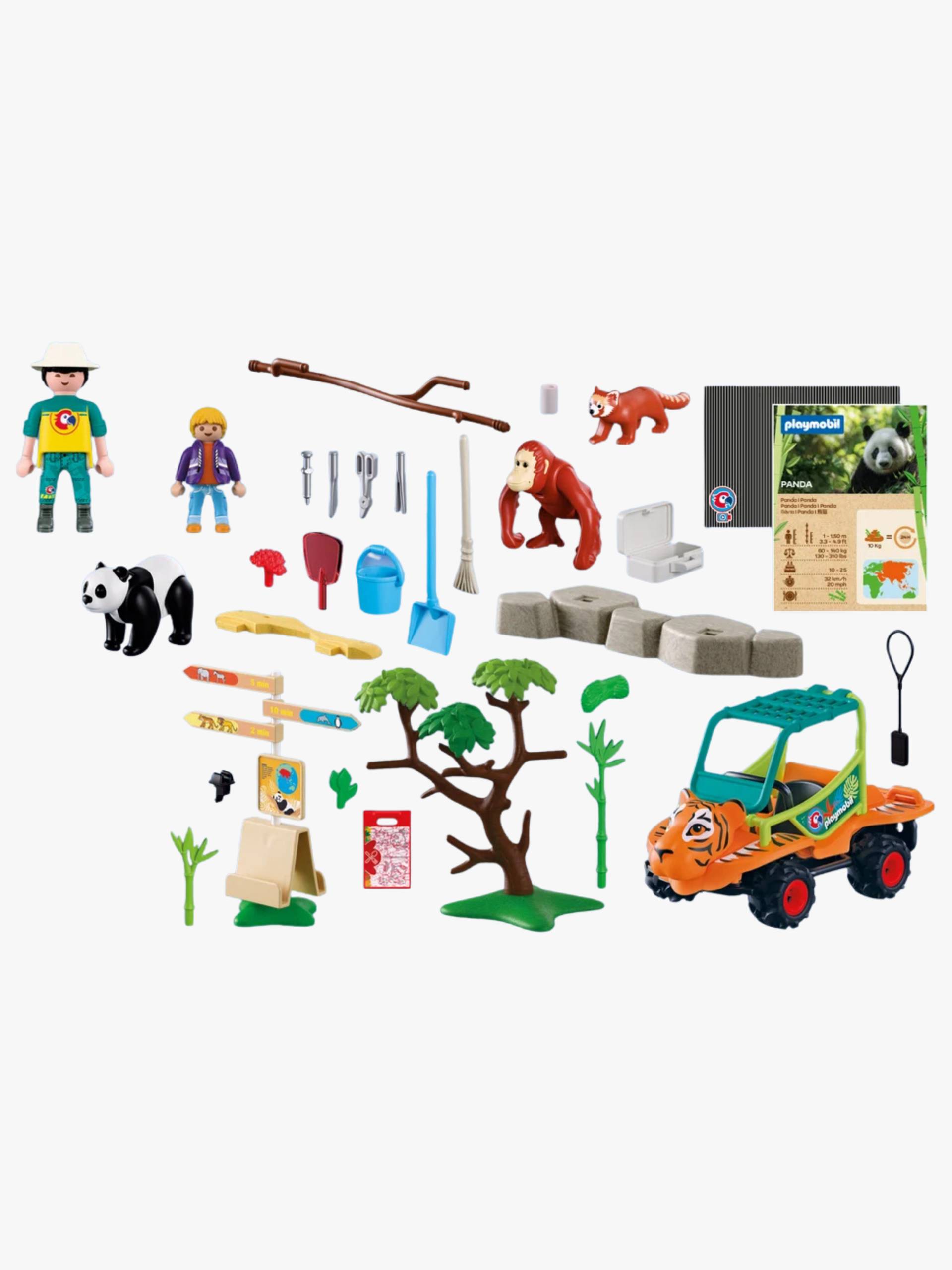 Playmobil Animals & Friends 72072 Zoo: Tierpfleger mit Fahrzeug Playmobil Animals & Friends 72072 Zoo: Tierpfleger mit Fahrzeug von Playmobil