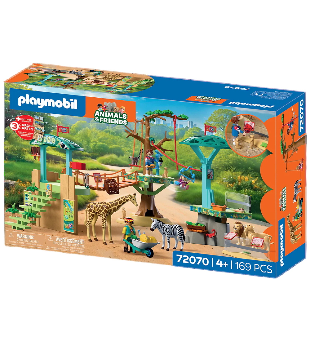 Playmobil Animals & Friends - Zoo: Wildnis-Kletterpark - 169 Tei - Playmobil - One Size - Spielzeugfiguren Playmobil Animals & Friends - Zoo: Wildnis-Kletterpark - 169 Tei - Playmobil - One Size - Spielzeugfiguren von Playmobil