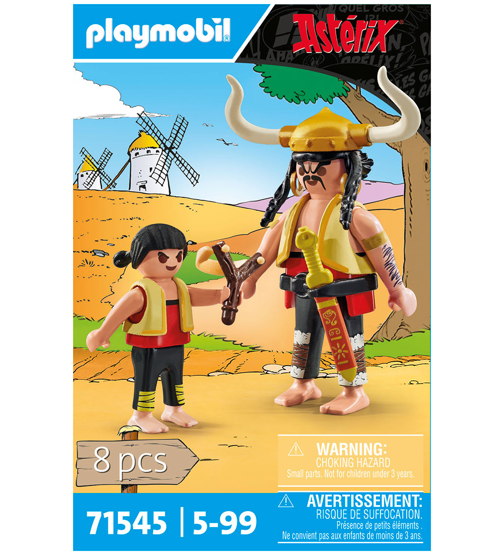 Playmobil Asterix - Huevos Y Bacon und Pepe - 71545 - 8 Teile - Playmobil - One Size - Spielzeugfiguren Playmobil Asterix - Huevos Y Bacon und Pepe - 71545 - 8 Teile - Playmobil - One Size - Spielzeugfiguren von Playmobil