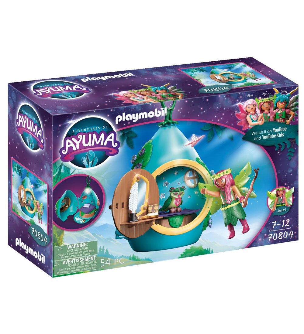 Playmobil Ayuma - Tropfenhaus - 70804 - 54 Teile - Playmobil - One Size - Spielzeug Playmobil Ayuma - Tropfenhaus - 70804 - 54 Teile - Playmobil - One Size - Spielzeug von Playmobil
