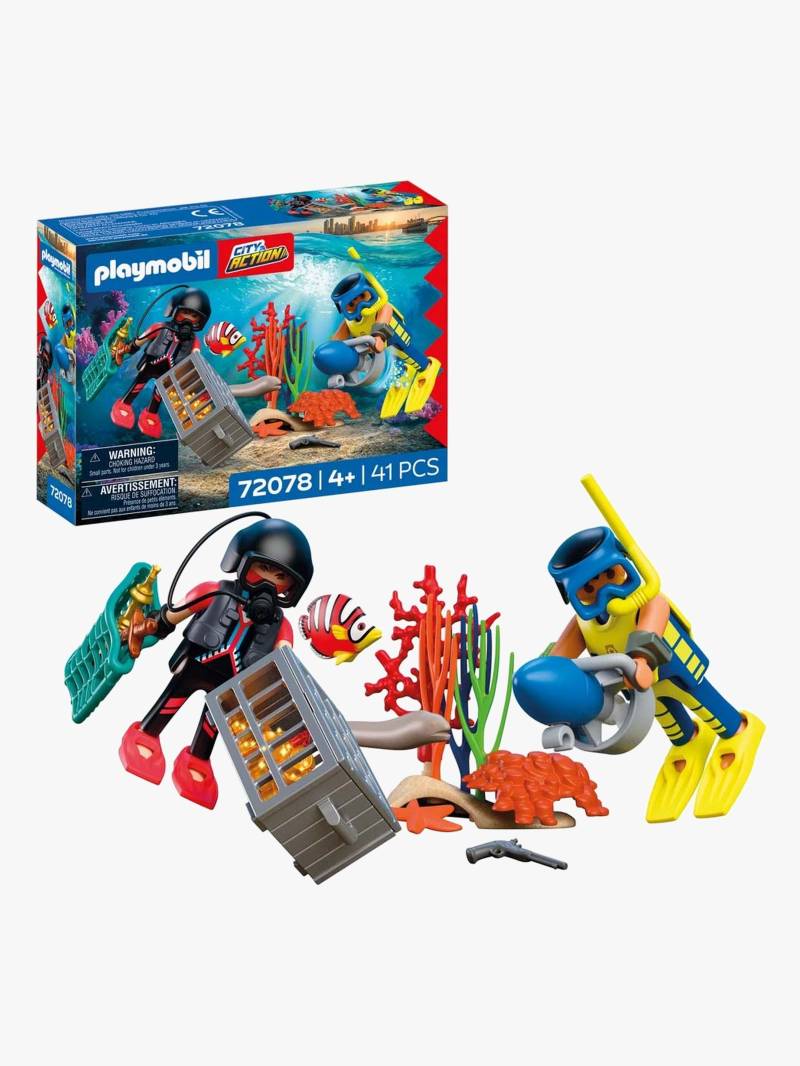 Playmobil City Action 72078 Polizeitaucher mit Schatz Playmobil City Action 72078 Polizeitaucher mit Schatz von Playmobil