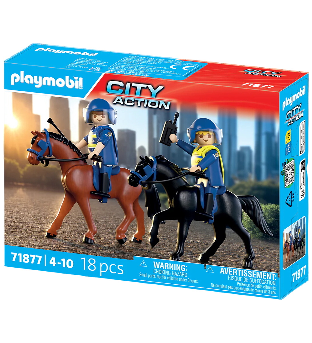 Playmobil City Action - Polizeieinheit - 18 Teile - 71877 - Playmobil - One Size - Spielzeugfiguren Playmobil City Action - Polizeieinheit - 18 Teile - 71877 - Playmobil - One Size - Spielzeugfiguren von Playmobil