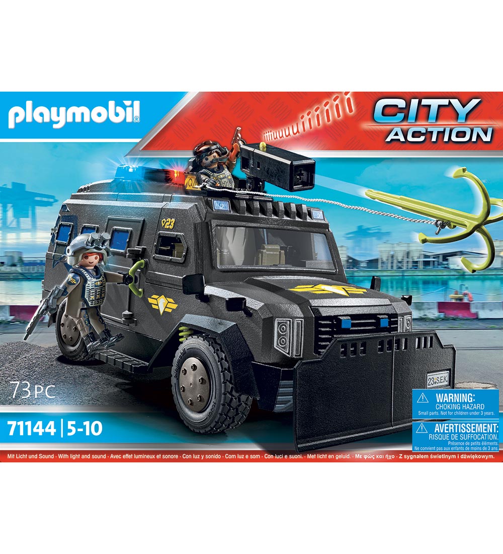 Playmobil City Action - SWAT-ATV - 71144 - 73 Teile - Playmobil - One Size - Spielzeug Playmobil City Action - SWAT-ATV - 71144 - 73 Teile - Playmobil - One Size - Spielzeug von Playmobil