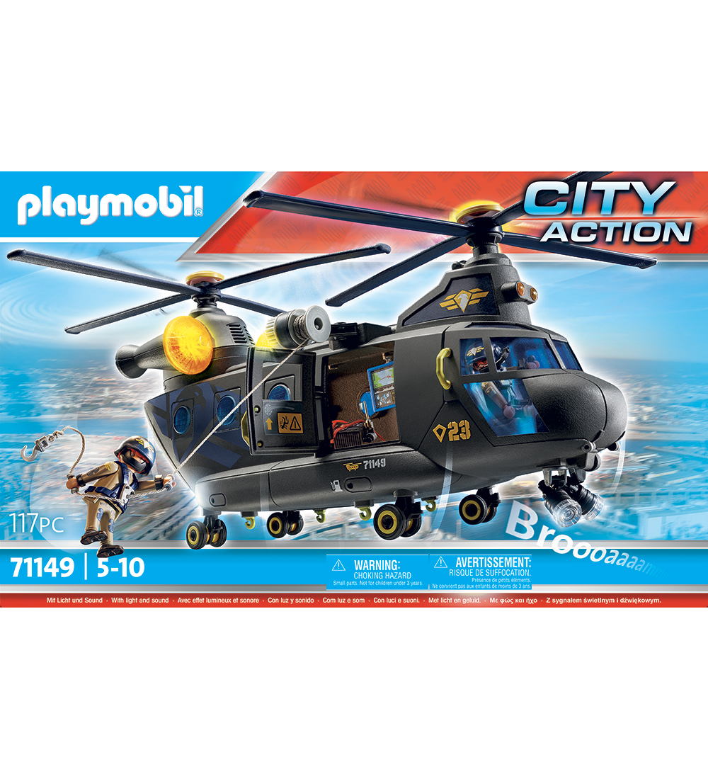 Playmobil City Action - SWAT-Rettungsflugzeug - 71149 - 117 Teil - Playmobil - One Size - Spielzeug Playmobil City Action - SWAT-Rettungsflugzeug - 71149 - 117 Teil - Playmobil - One Size - Spielzeug von Playmobil