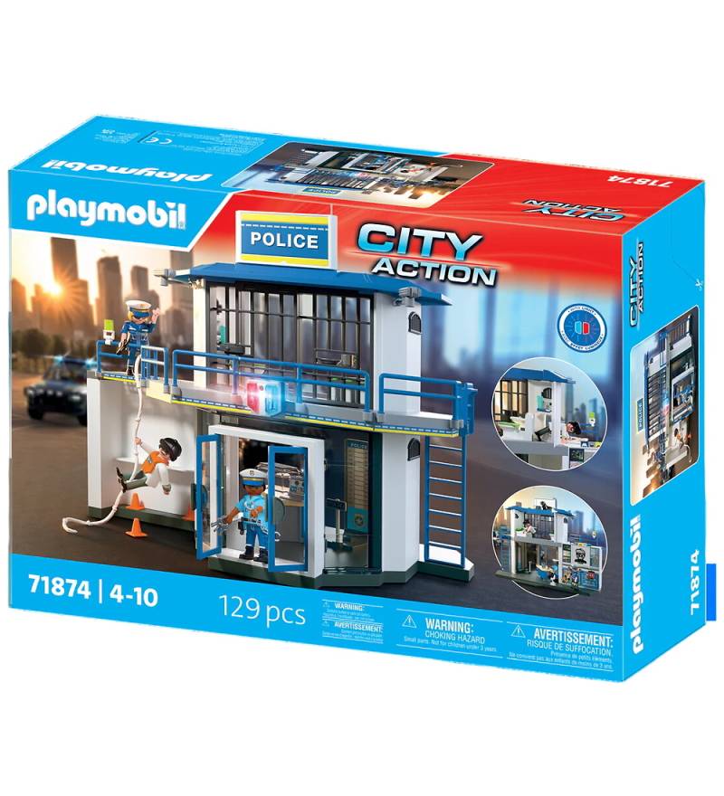 Playmobil City Action m. Licht - Polizeistation mit Ermittlung - Playmobil - One Size - Spielzeug Playmobil City Action m. Licht - Polizeistation mit Ermittlung - Playmobil - One Size - Spielzeug von Playmobil
