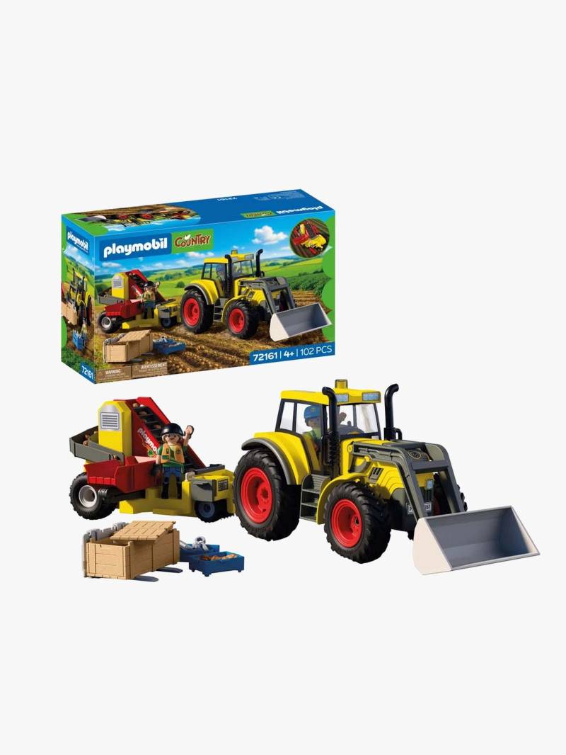 Playmobil Country Großer Traktor mit Kartoffelroder, Mehrfarbig Playmobil Country Großer Traktor mit Kartoffelroder, Mehrfarbig von Playmobil