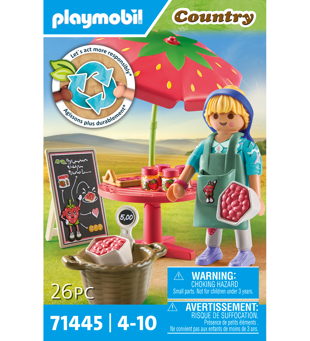 Playmobil Country - Marmeladenverkauf - 71445 - 26 Teile - Playmobil - One Size - Spielzeugfiguren Playmobil Country - Marmeladenverkauf - 71445 - 26 Teile - Playmobil - One Size - Spielzeugfiguren von Playmobil