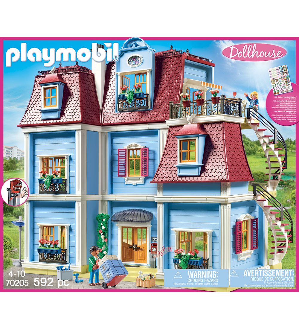 Playmobil Dollhouse - Mein Große Puppenhaus - 70205 - 592 Teile - Playmobil - One Size - Puppenhauser Playmobil Dollhouse - Mein Große Puppenhaus - 70205 - 592 Teile - Playmobil - One Size - Puppenhauser von Playmobil
