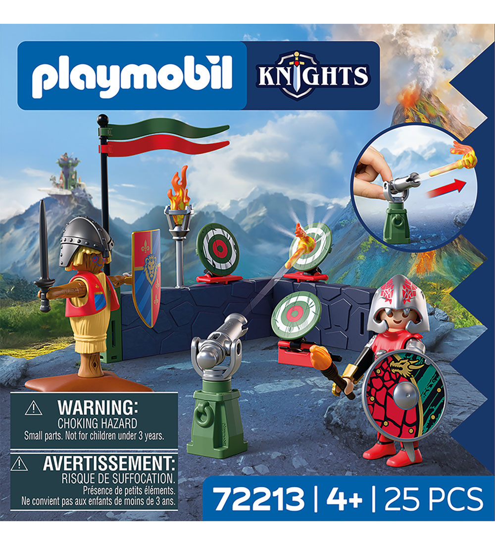 Playmobil Drachenritter-Kampftraining - 72213 - 25 Teile - Playmobil - One Size - Spielzeug von Playmobil