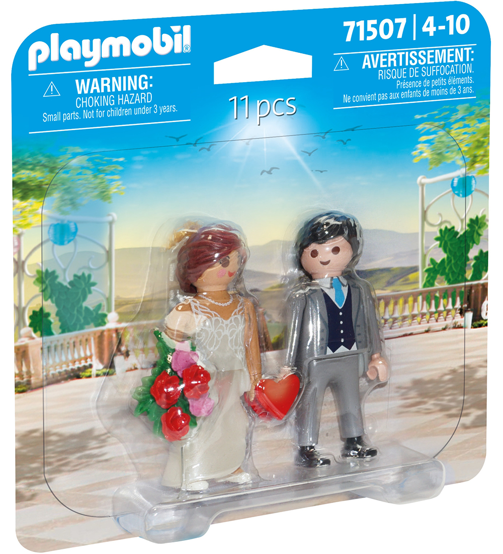 Playmobil DuoPack - Brautpaar - 71507 - 11 Teile - Playmobil - One Size - Spielzeug von Playmobil