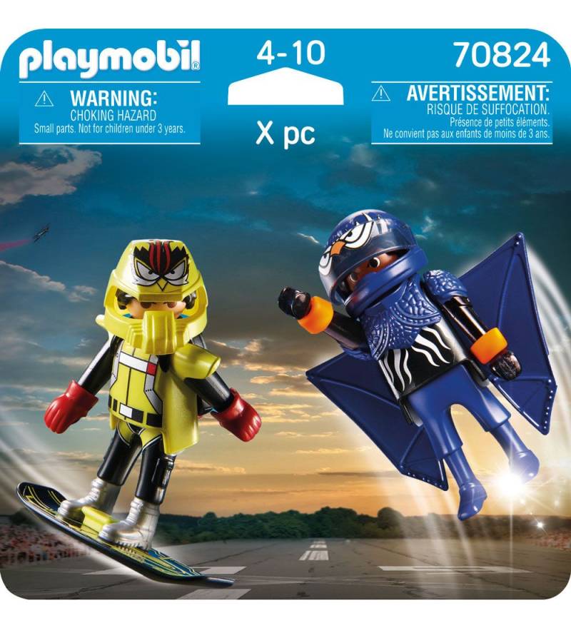 Playmobil DuoPack - Stuntshow I Die Luft - 70824 - 14 Teile - Playmobil - One Size - Spielzeugfiguren Playmobil DuoPack - Stuntshow I Die Luft - 70824 - 14 Teile - Playmobil - One Size - Spielzeugfiguren von Playmobil