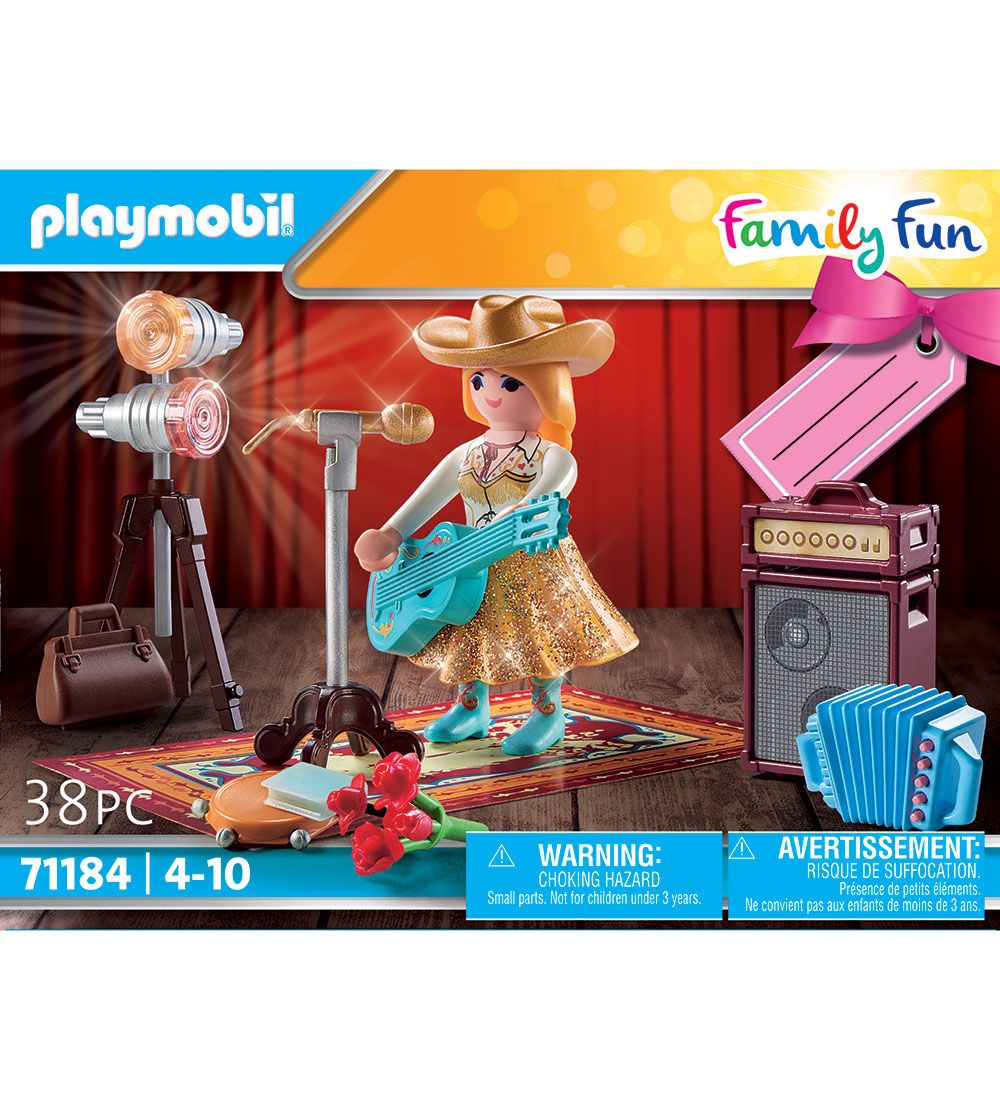 Playmobil Family Fun - Country-Sänger - 71184 - 38 Teile - Playmobil - One Size - Spielzeugfiguren Playmobil Family Fun - Country-Sänger - 71184 - 38 Teile - Playmobil - One Size - Spielzeugfiguren von Playmobil