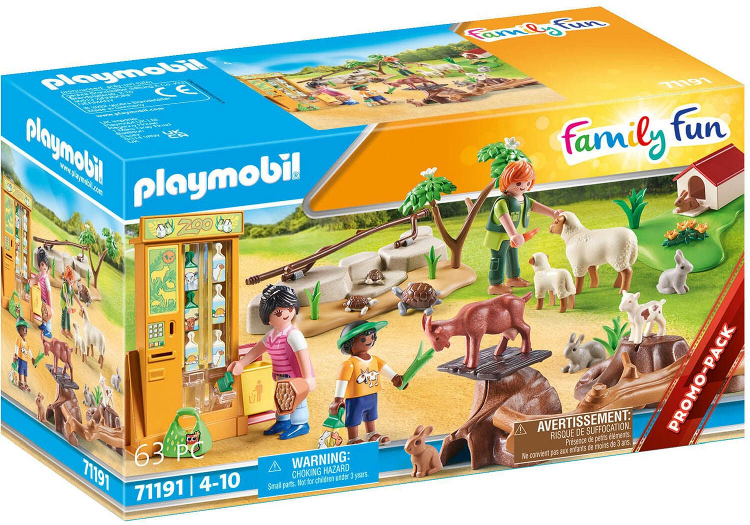 Playmobil Family Fun Erlebnis-Streichelzoo 71191 von Playmobil