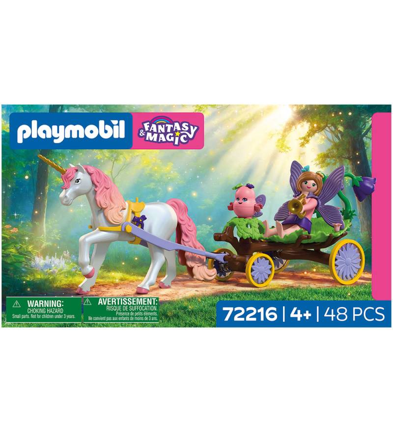 Playmobil Fantasy & Magic - Einhorn-Kinderwagen 72216 - 48 Teile - Playmobil - One Size - Spielzeug Playmobil Fantasy & Magic - Einhorn-Kinderwagen 72216 - 48 Teile - Playmobil - One Size - Spielzeug von Playmobil