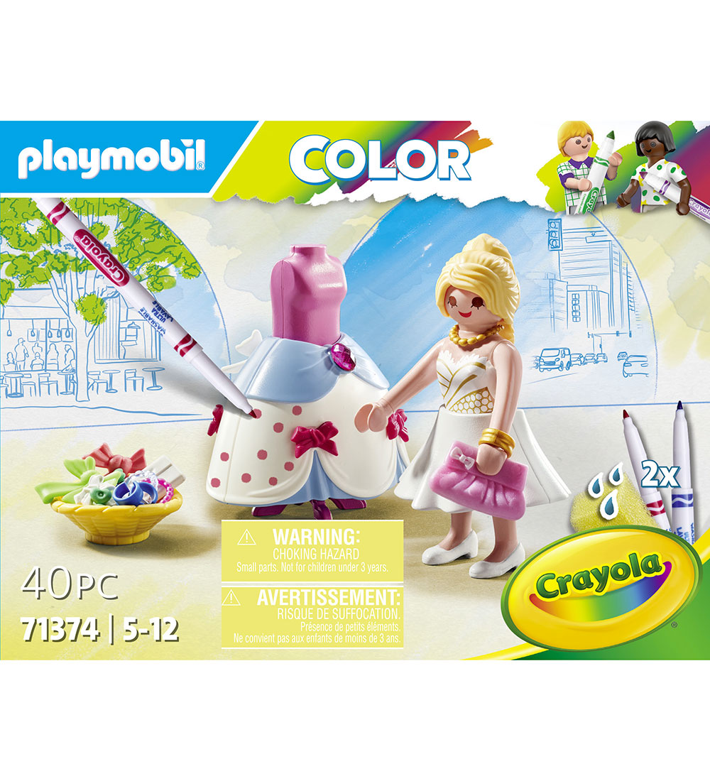 Playmobil Farbe - Modekleid - 71374 - 40 Teile - Playmobil - One Size - Spielzeug Playmobil Farbe - Modekleid - 71374 - 40 Teile - Playmobil - One Size - Spielzeug von Playmobil