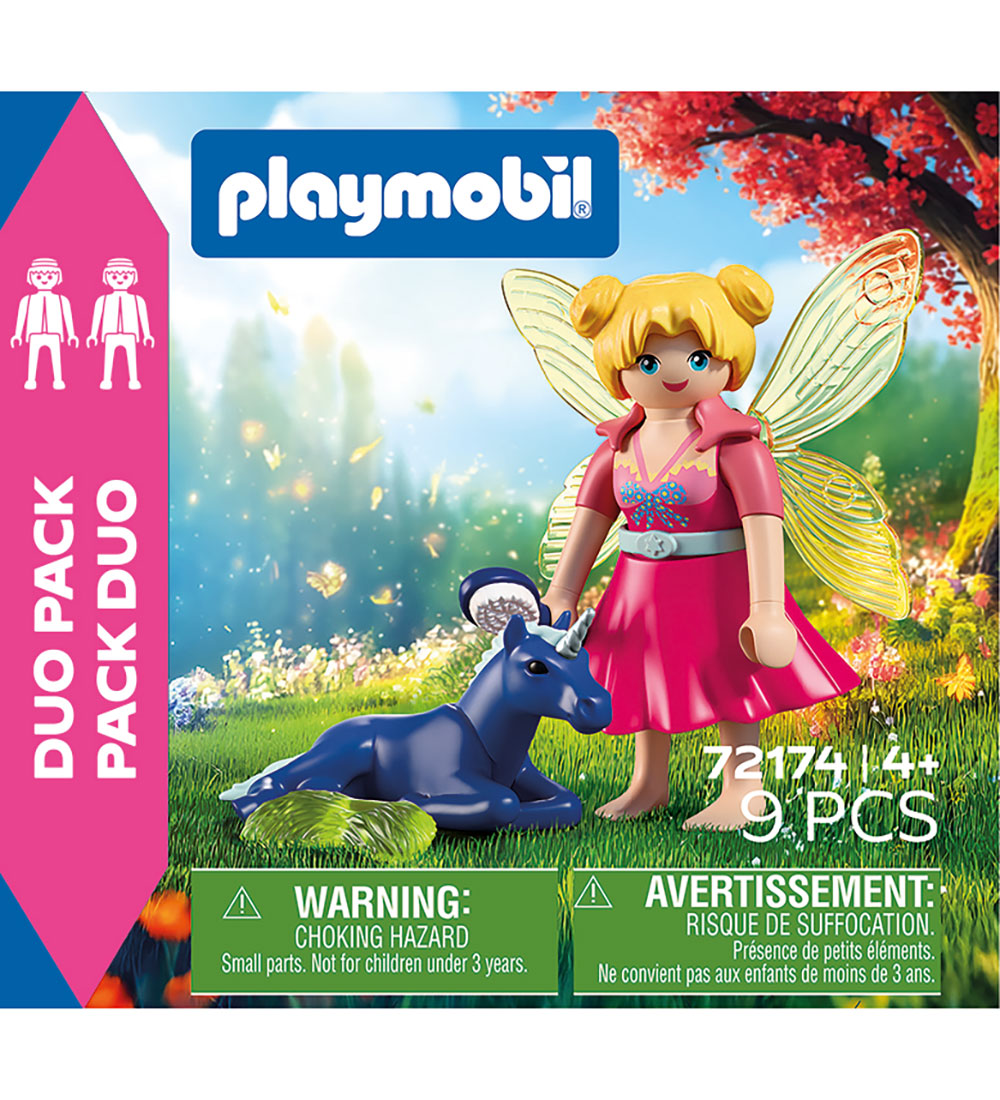 Playmobil Fee mit Einhorn - 72174 - 9 Teile - Playmobil - One Size - Spielzeug von Playmobil