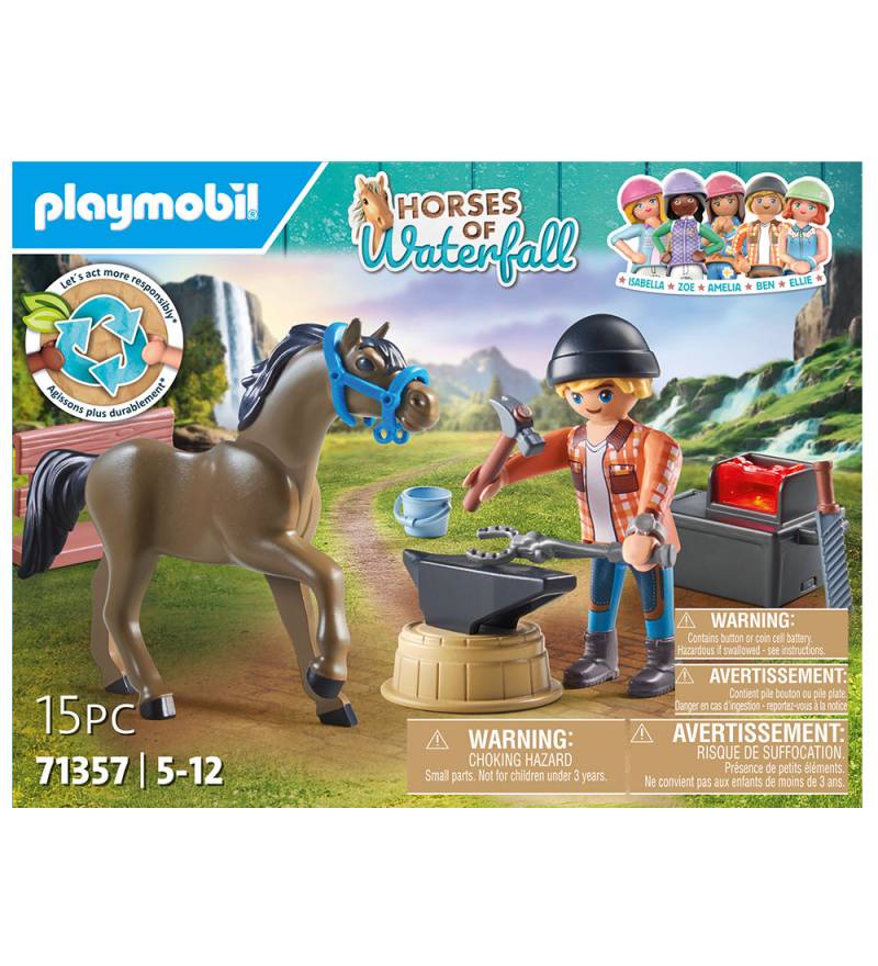 Playmobil Horses Of Waterfall - Hufschmied... - 71357 - 15 Teile - Playmobil - One Size - Spielzeug Playmobil Horses Of Waterfall - Hufschmied... - 71357 - 15 Teile - Playmobil - One Size - Spielzeug von Playmobil