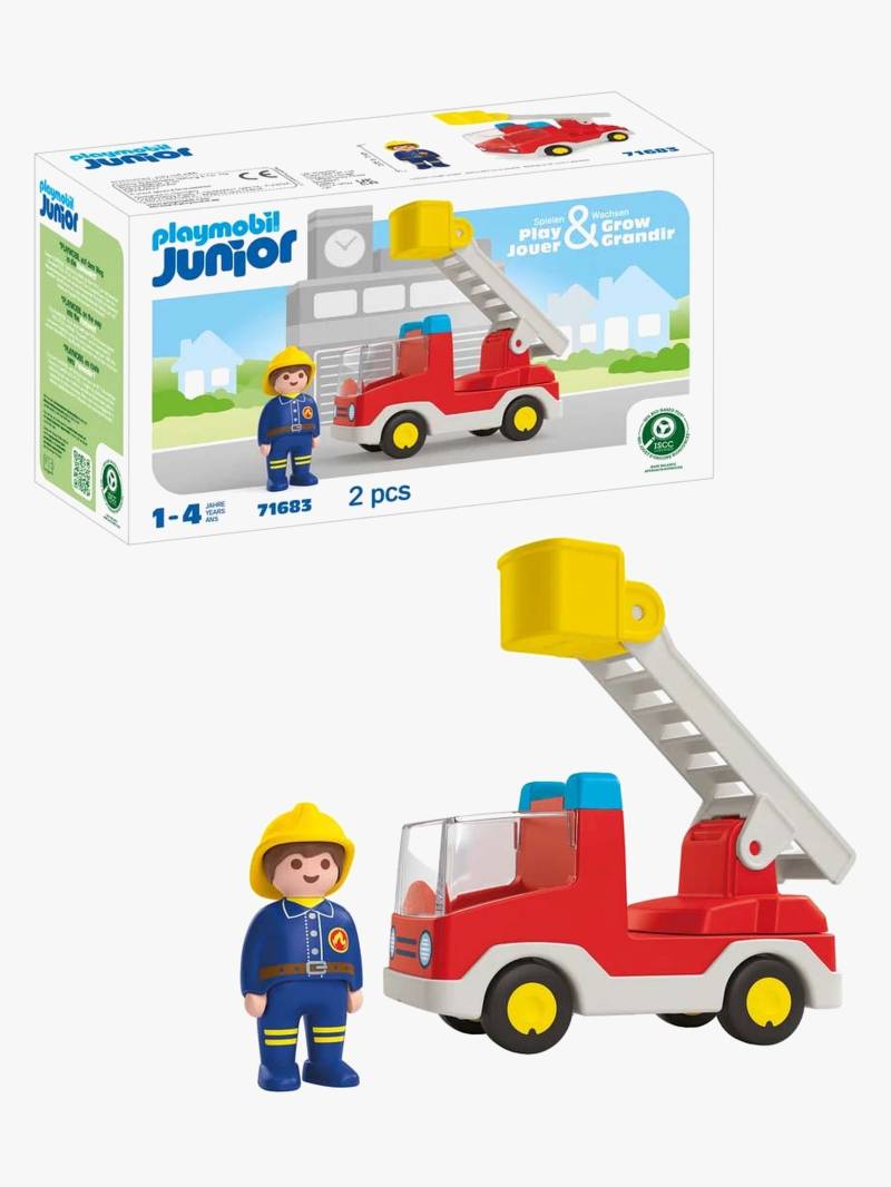 Playmobil Junior 71683 Feuerwehrauto Mit Leiter Playmobil Junior 71683 Feuerwehrauto Mit Leiter von Playmobil